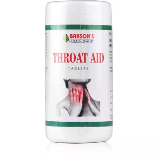 bakson's homeopathy throat aid tablet 200tab
