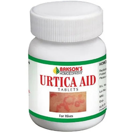 bakson's homeopathy urtica aid tablet 75tab
