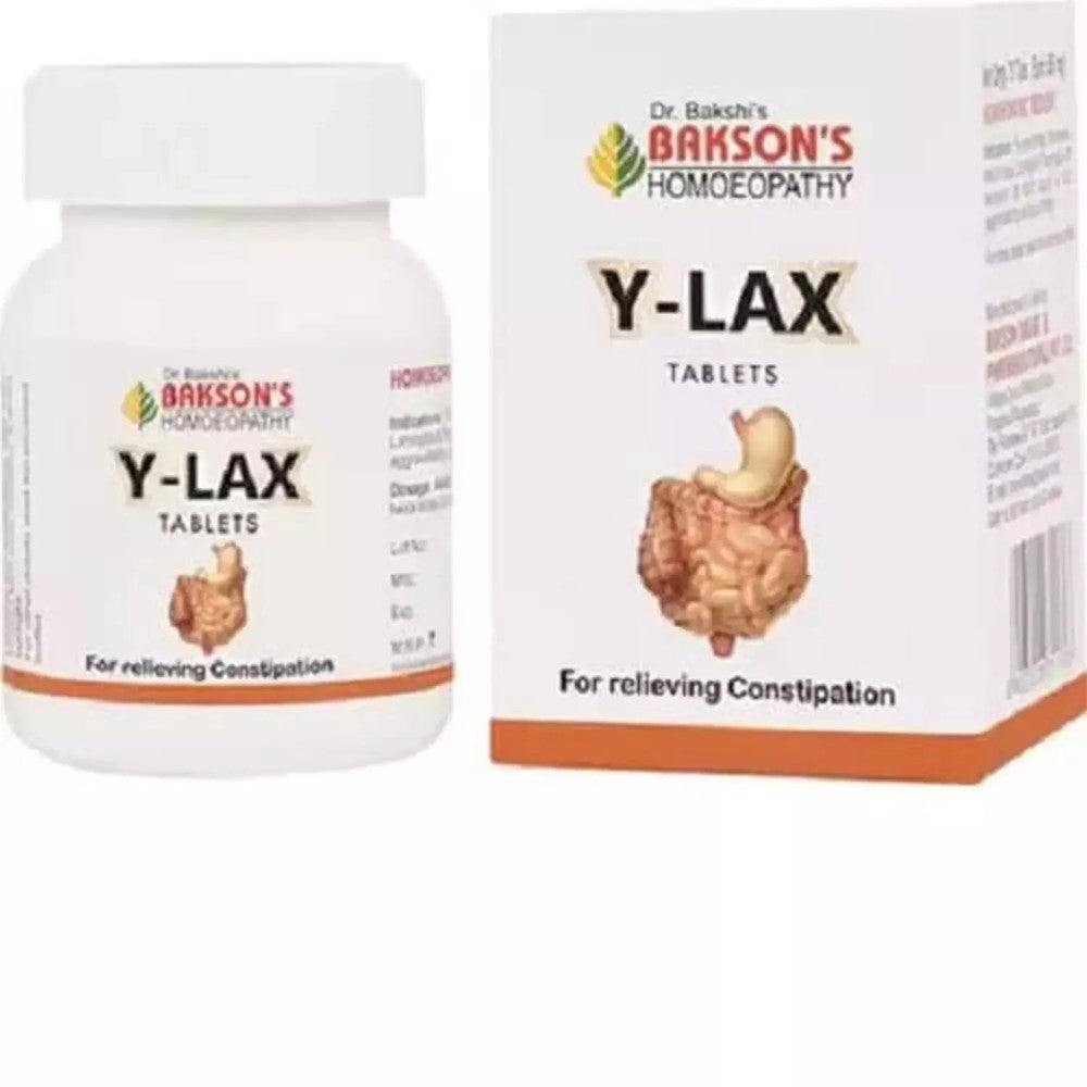 bakson's homeopathy y-lax tablet 75tab