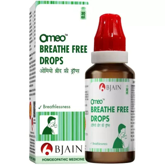 bjain omeo breathe free drop 30ml (breathlessness)