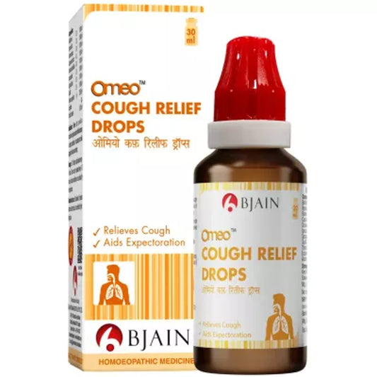 bjain omeo cough relief drop 30ml (relieves cough)
