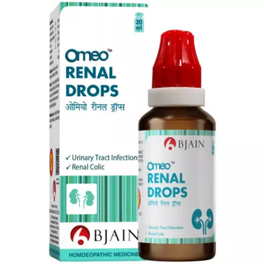 bjain omeo renal drop 30ml (urinary tract infection,renal colic)