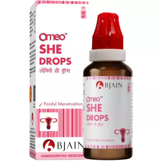 bjain omeo she drop 30ml (painful menstruation)