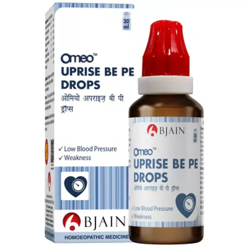 bjain omeo uprise be pe drop 30ml (low blood pressure weekness)