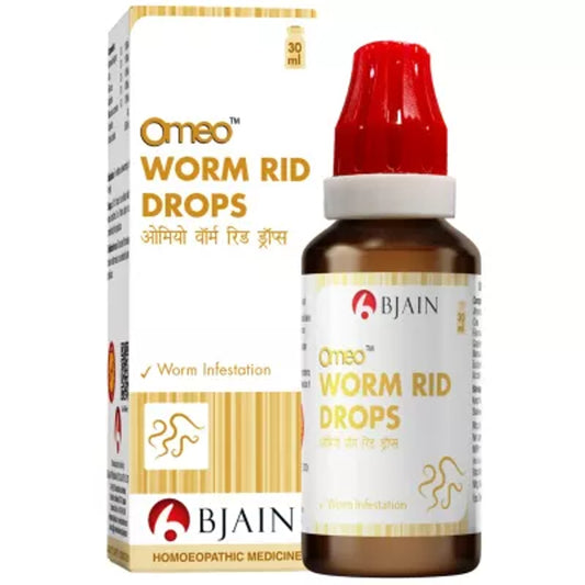 bjain omeo worm rid drop 30ml ( worm infestation)
