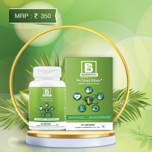 burnett re start elixir general health capsule