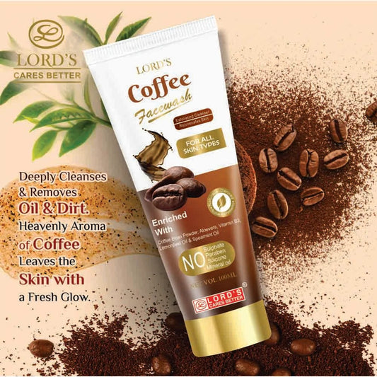 lords coffee face wash (100 ml)