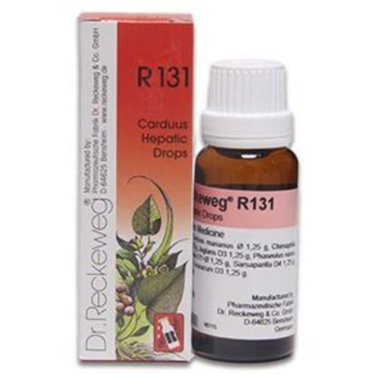 dr. reckeweg r 131 carduus hepatic drops - 22 ml