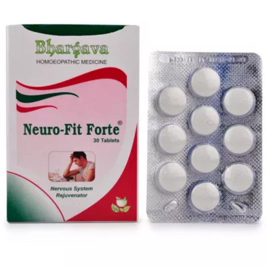 dr bhargava neuro fit forte tablets (30tab) helps in disturbed sleep, sleeplessness, anxiety, restle