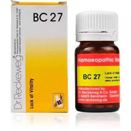 dr reckeweg bio combination 27 (20g) (lack of vitality)