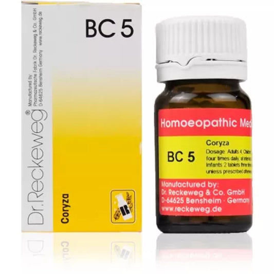 dr reckeweg bio combination 5 (20g) (sinusitis, sneezing, nasal blockage)