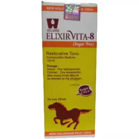 dr wellmans elixir vita 8 sf syrup (120ml)