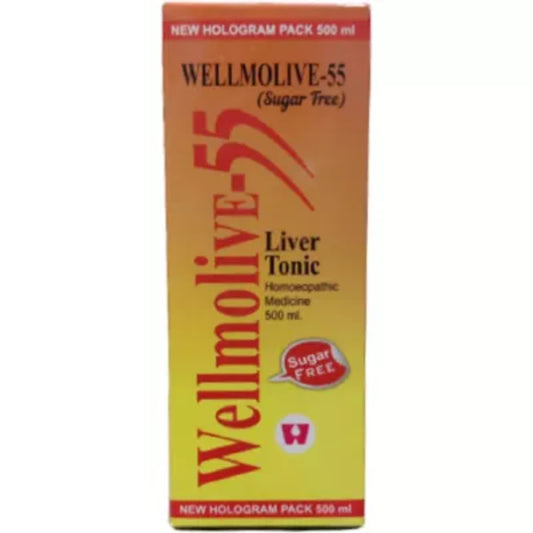 dr wellmans wellmolive 55 sf liver tonic (500ml)