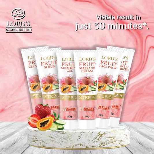 lords facial kit - fruit (60 gm)