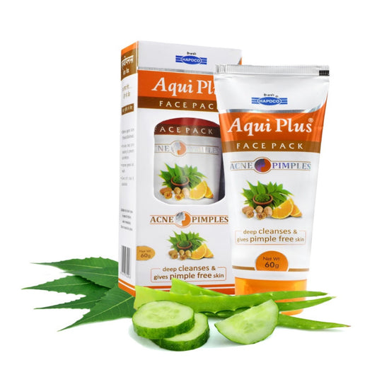 hapdco aqui plus facepack 60gm