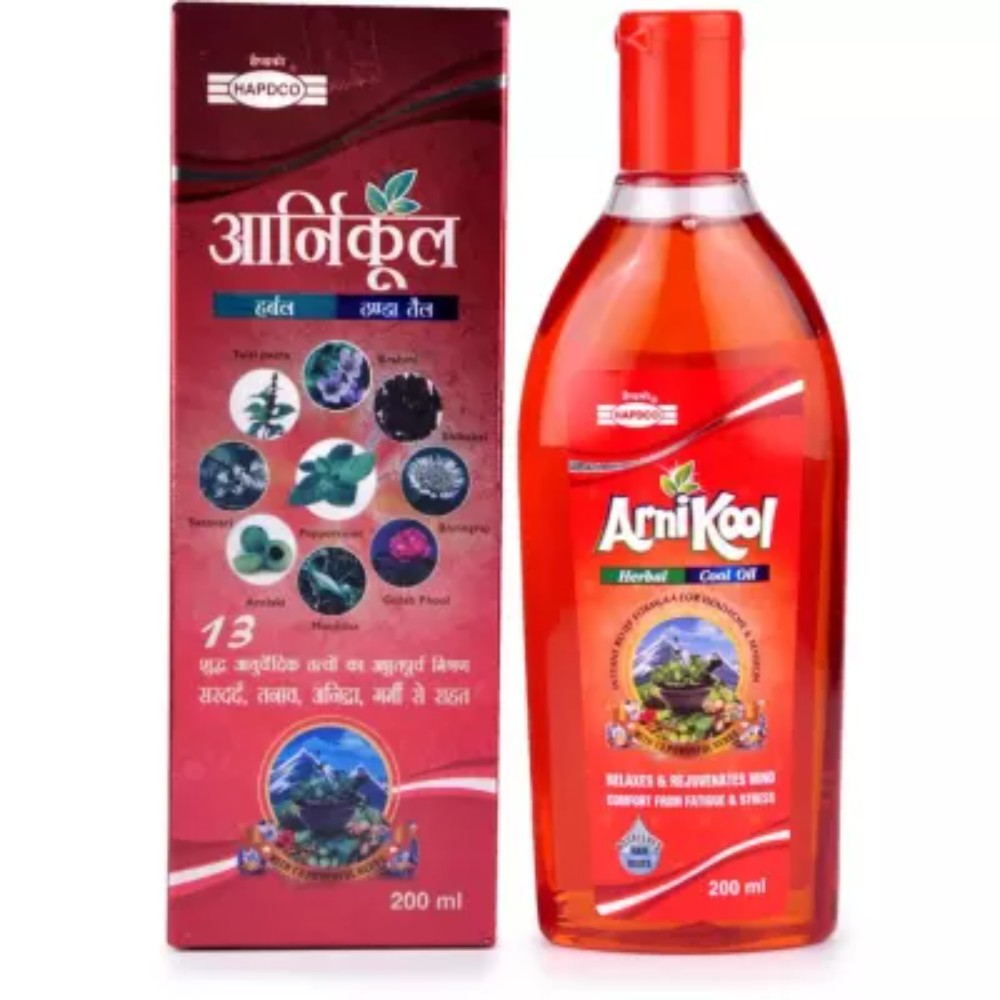 hapdco arnikool hair oil (200ml)