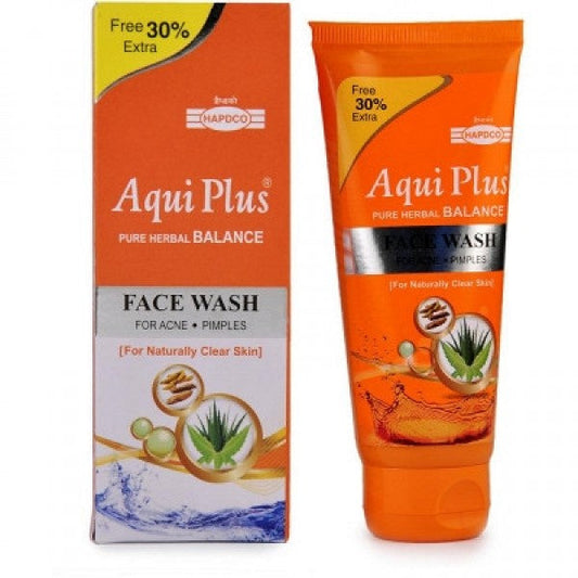 hapdco aqui plus face wash (50ml each) [on pack of 4 get one free]