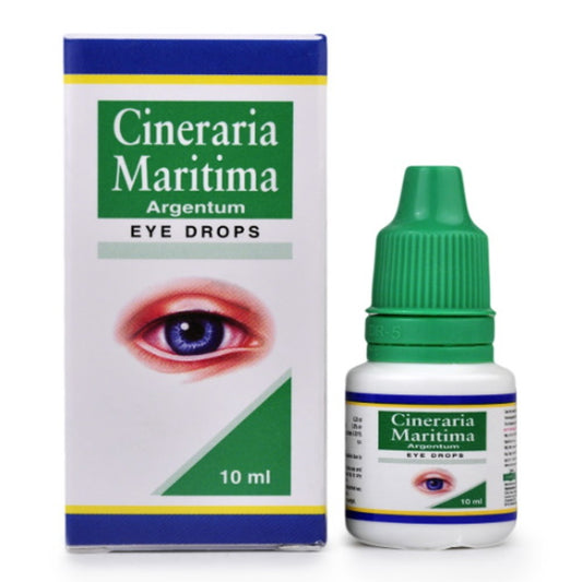 hapdco cineraria maritima eye drops (10ml) reduces corneal opacity, conjunctivitis, watery eyes, irr