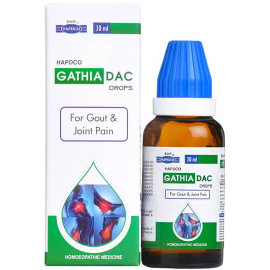 hapdco gathia dac drop (30ml) may reduce joint swelling, redness and pain