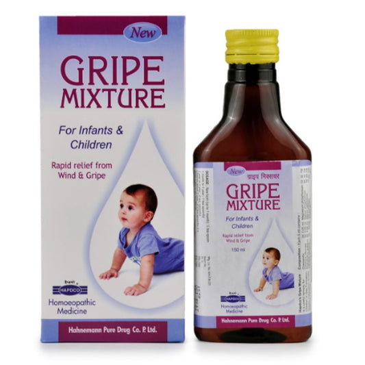 hapdco gripe mixture (150ml) useful for teething period, ensures digestion, relives colic pain