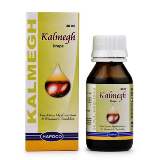 hapdco kalmegh drops (30ml) helps in enlarged & fatty liver, jaundice, hepatitis, acidity, constipat