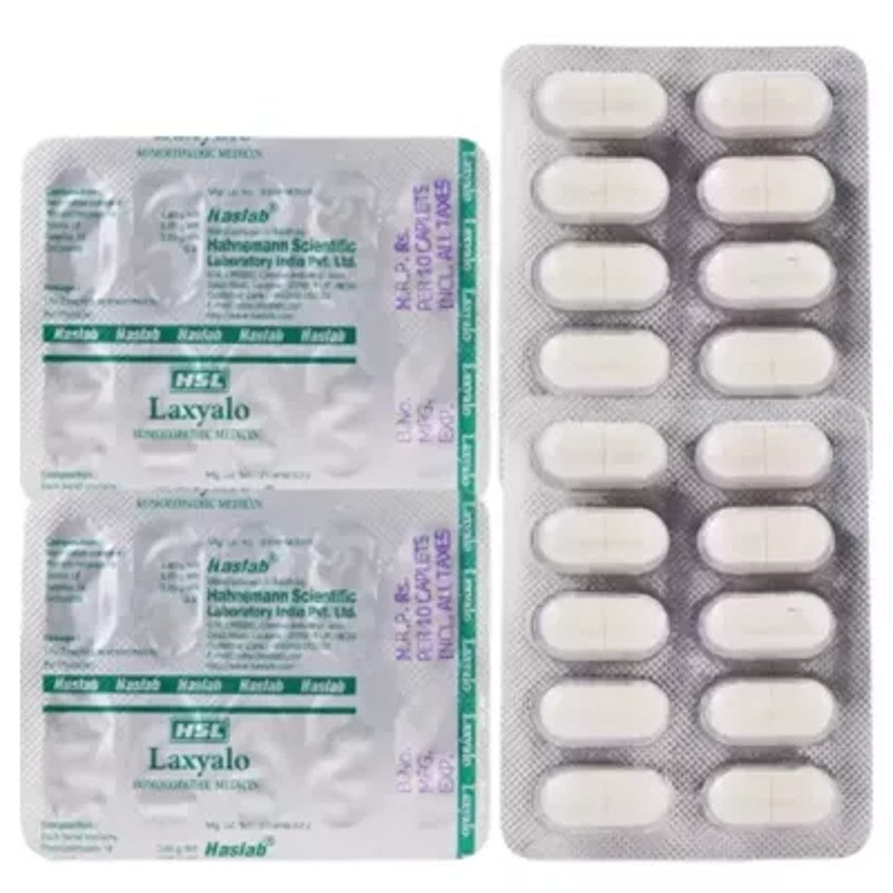 haslab laxyalo tablet (10tab, pack of 2) take control of your gastrointestinal issues with our natur