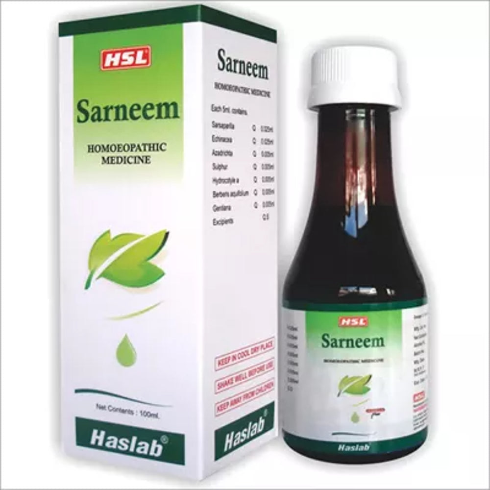 haslab sarneem syrup (100ml) ( blood purifier)