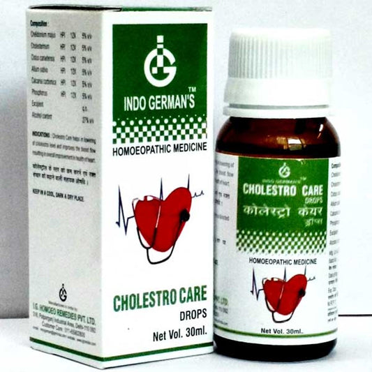 ig cholestro care drops 30ml (lowering of cholesterol level and improves the blood flow resulting in
