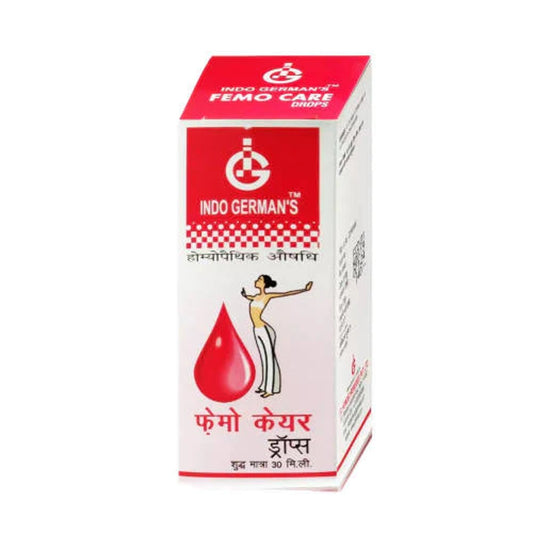 ig femo care drops 30ml (helpful in regulating delayed, painful, excessive menses, white discharge
