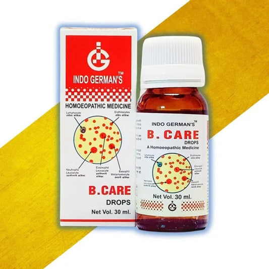indo german b care drops 30ml(a blood purifier, helps in skin diseases, acne, pimples, boils, eczema