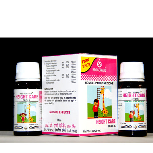indo german height care drops twin pack 30ml+30ml (helps in promoting height and growth of children