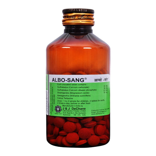 j & j dechane - albo sang 300 tabs – an aswagandha based tonic