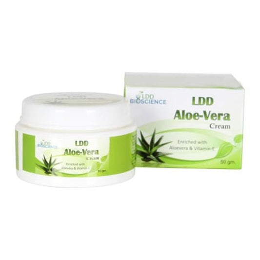 ldd bioscience aloe-vera cream 50gm