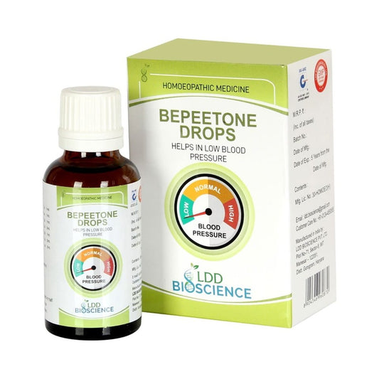 ldd bioscience be pee tone (lbp) drops 30ml (helps in low blood pressure)