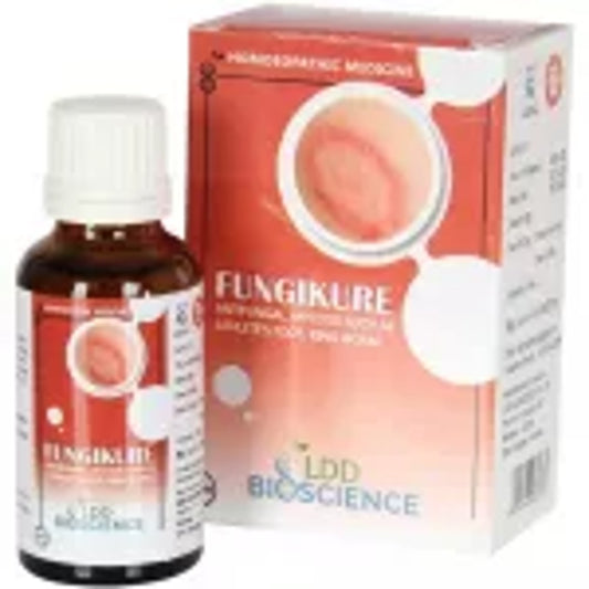 ldd bioscience fungikure drops 30ml (helps alleviate skin irritation reduces redness on the skin sup