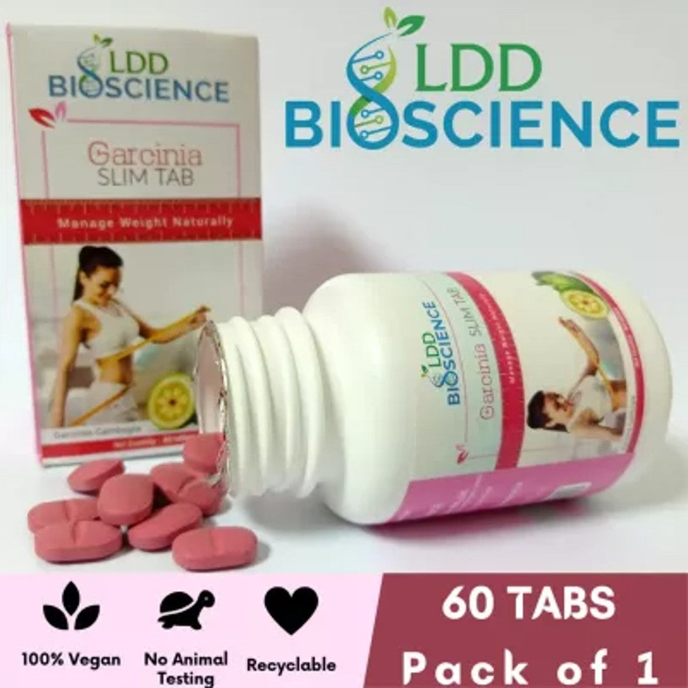 ldd bioscience garcinia slimtab (60tab) helps in weight management & cutting excess fat