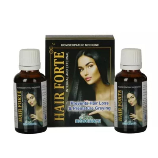 ldd bioscience hair forte twin pack 30ml each (this tonic promotes hair growth it prevents hair los