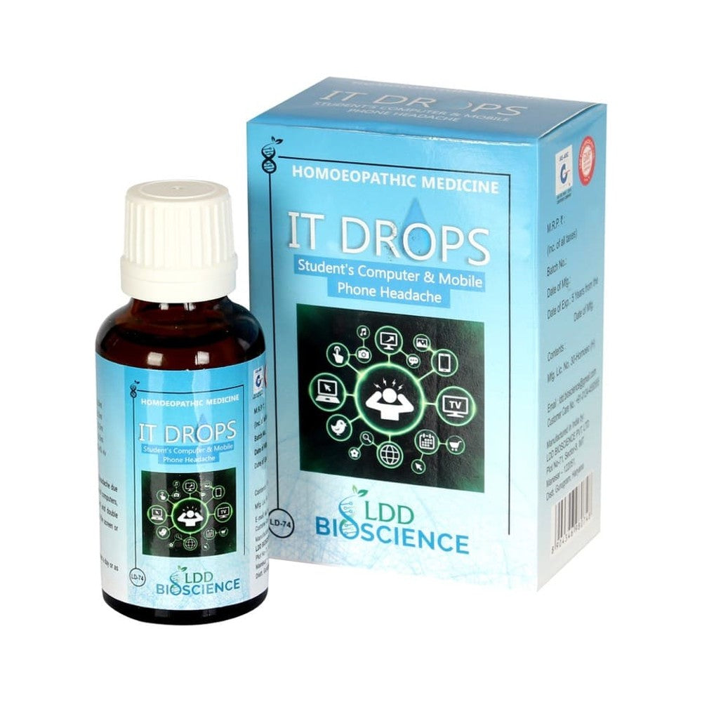 ldd bioscience it drop 30ml (helps in the treatment of blurred vision it may help in relieving dry a