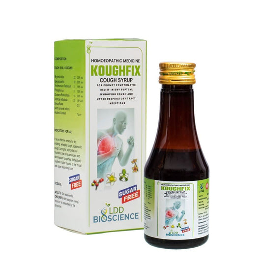 ldd bioscience koughfix cough syrup 100ml (dry, irritating, and spasmodic cough)