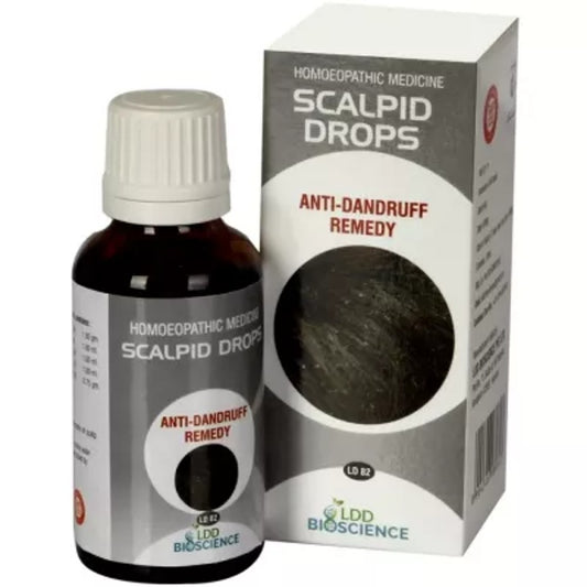 ldd bioscience scalpid drop 30ml (works to reduce flaky scalp and dandruff related problems helps in