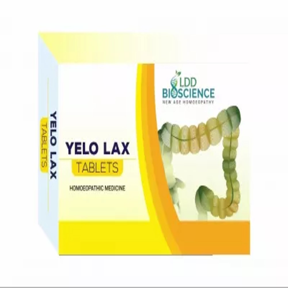 ldd bioscience yelo-lax tablet 40tab (eases constipation regulates bowel movements improves metaboli