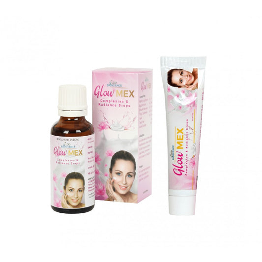 ldd glow mex complexion & radiance drops + cream combo pack 30ml.+25gm.