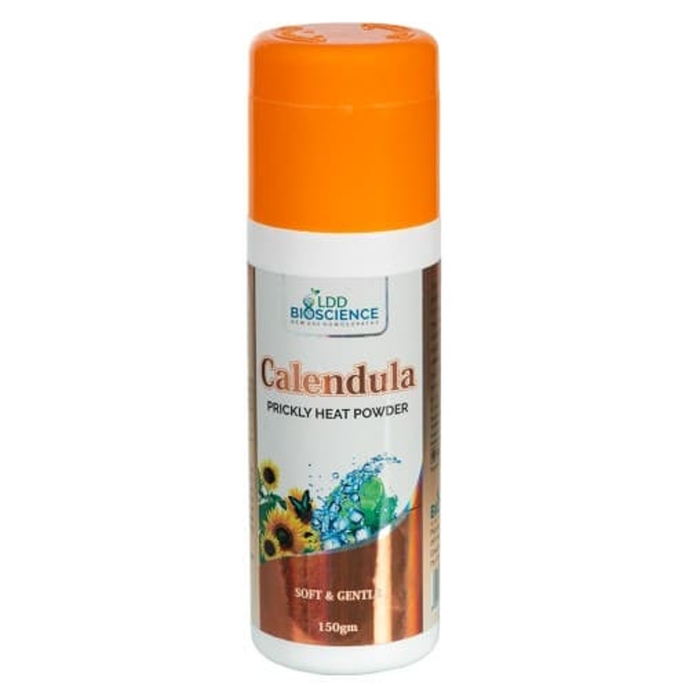 ldd's calendula talcum powder 150 gm. (effectively combats body odour and checks perspiration it may
