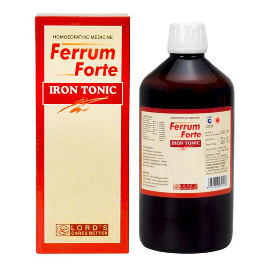 lords ferrum forte syrup 450ml (iron tonic)