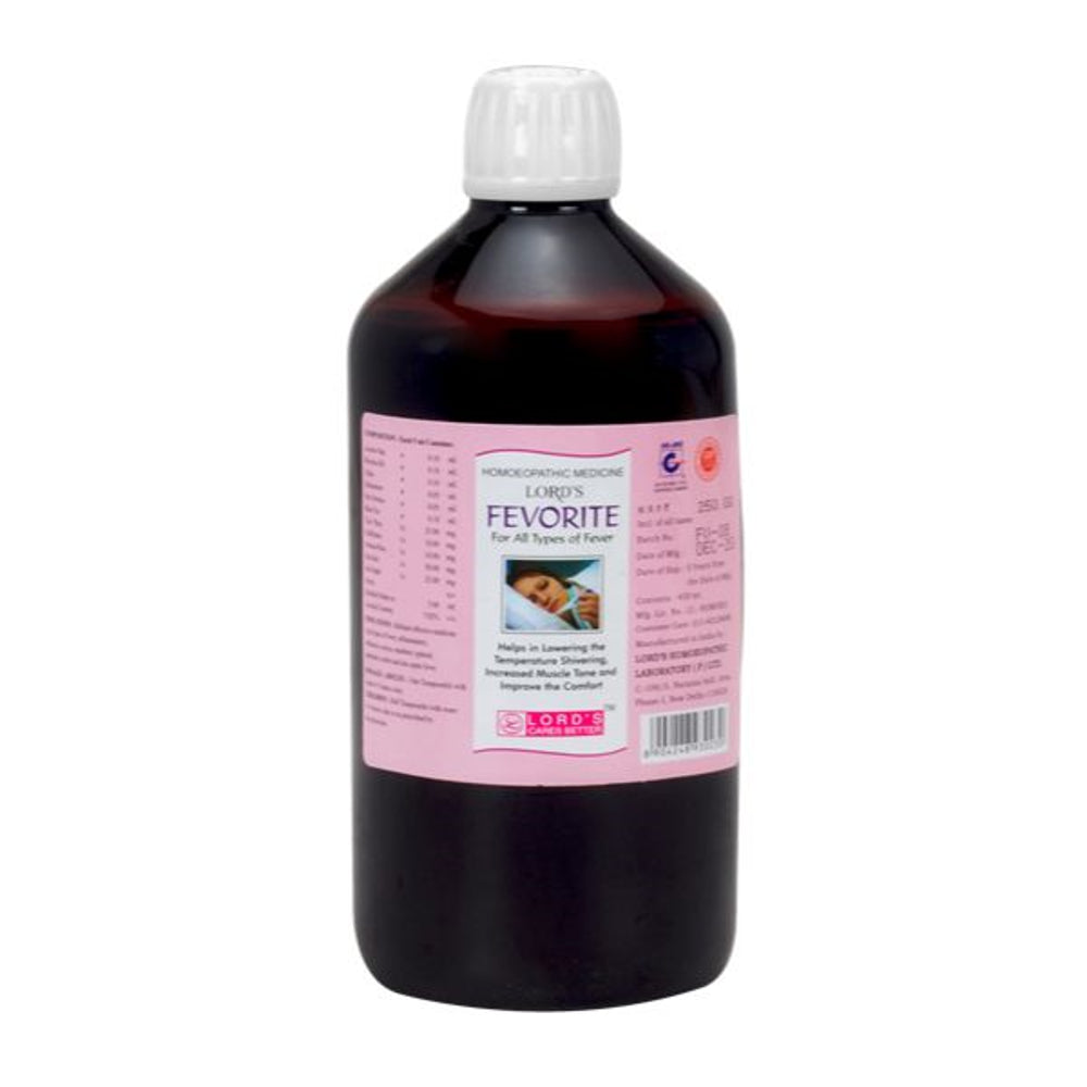 lords fevorite syrup 450ml (fever)