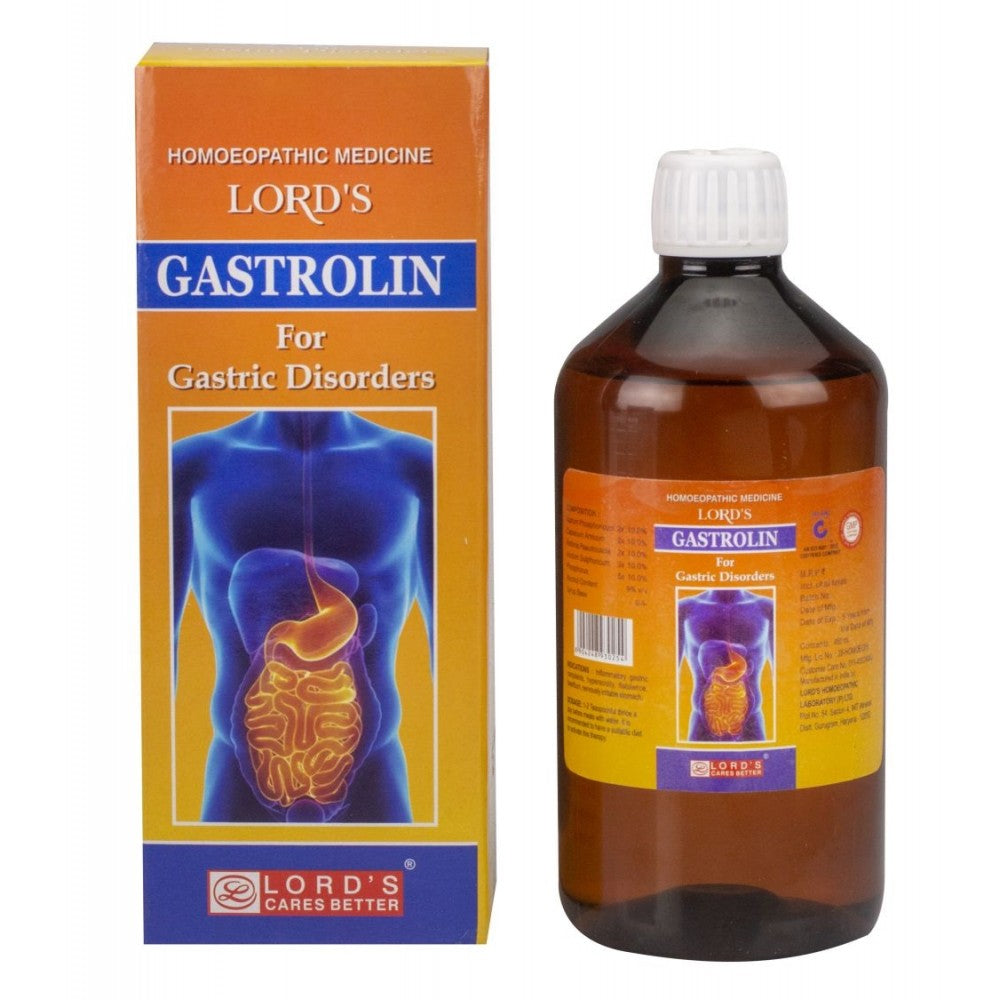 lords gastrolin syrup 450ml (gastric disorders)