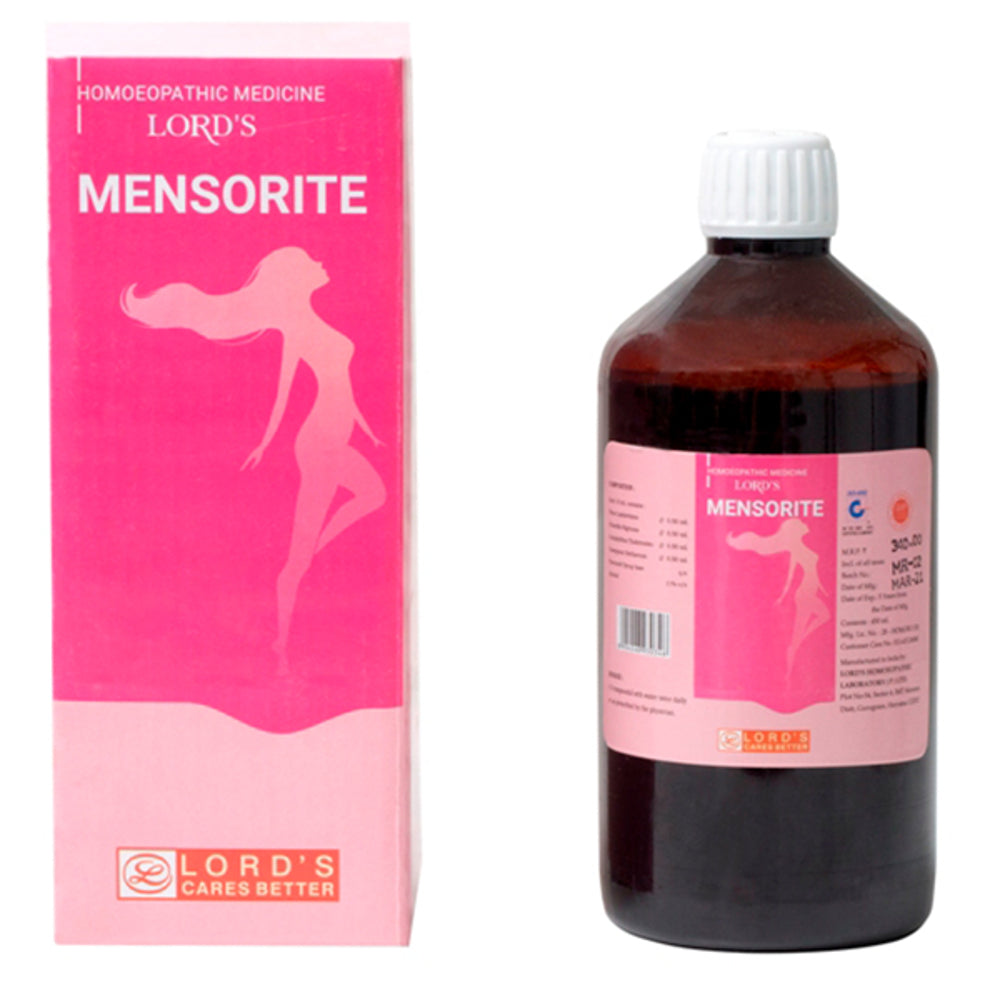 lords mensorite syrup 450ml (menstrual cycle)