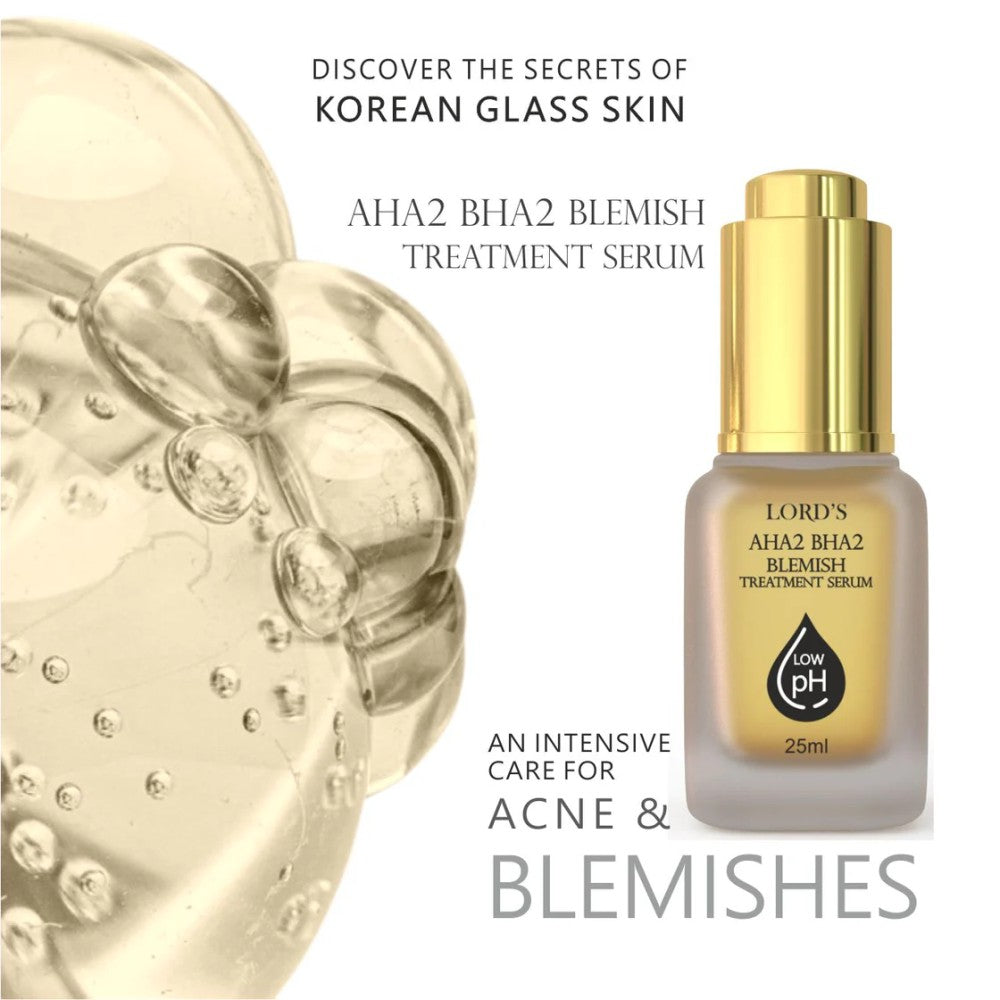 lord's aha2 bha2 blemish treatment serum 25 ml ( treatment serum. it purifies pores, controls sebum