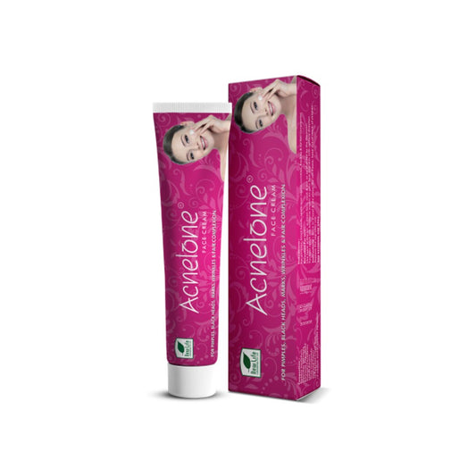 new life acnelone face cream (25g) for pimples, black head, scars, wrinkle, freckles, improve comple