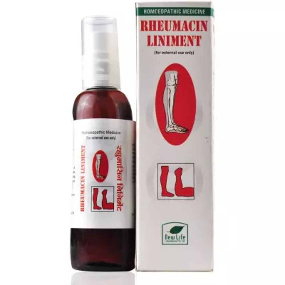 new life rheumacin liniment (oil) (50ml) get relief from joint pain and stiffness with our expertly